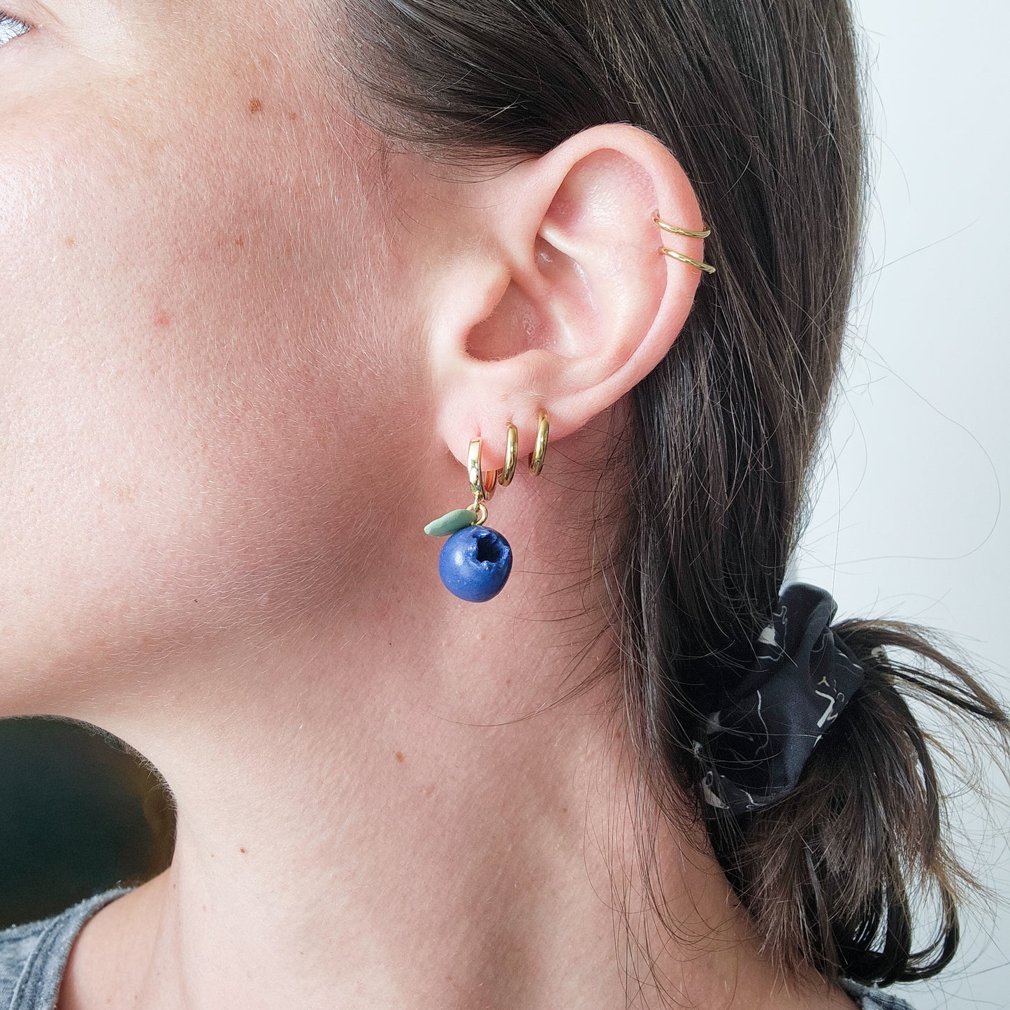 Blueberry - Dangle Earrings