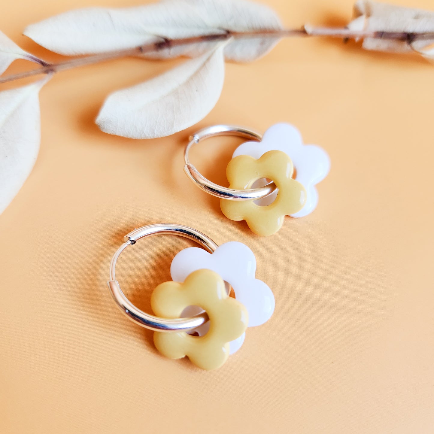 4 in 1 Flowers - Dangle Earrings