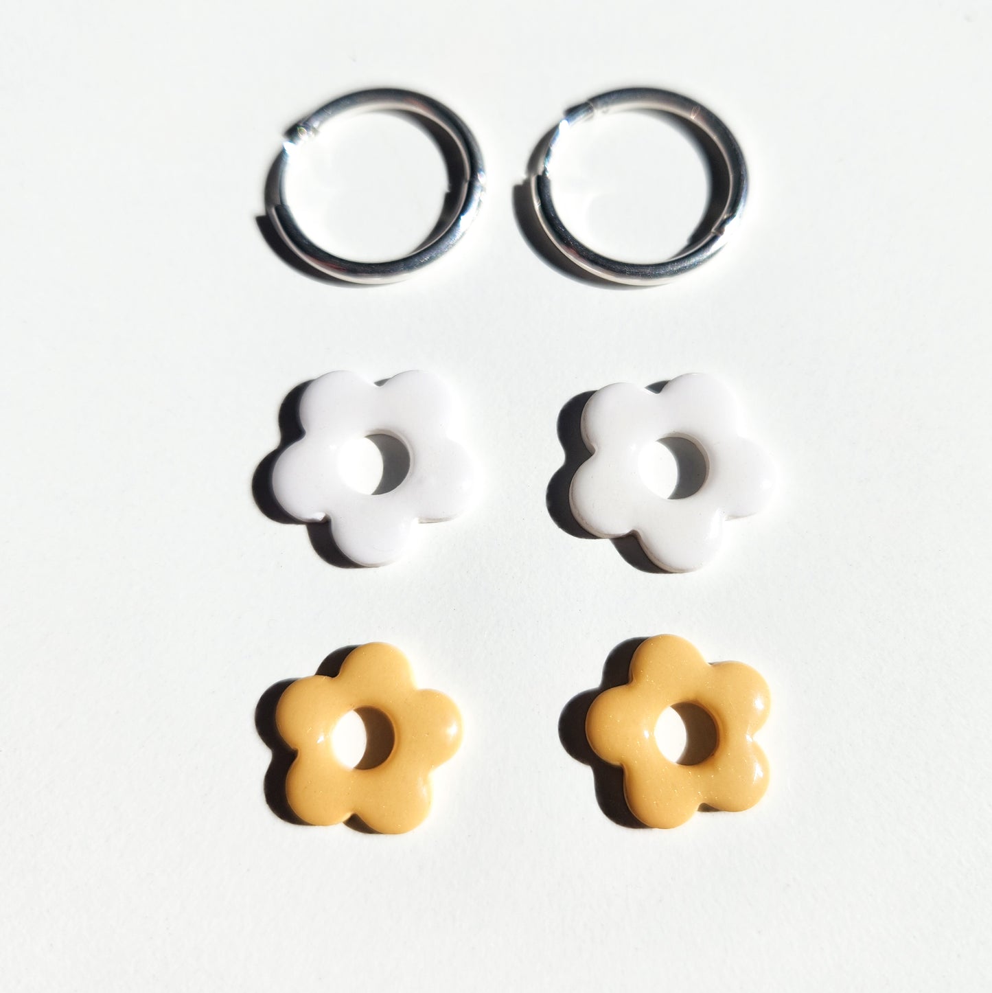 4 in 1 Flowers - Dangle Earrings