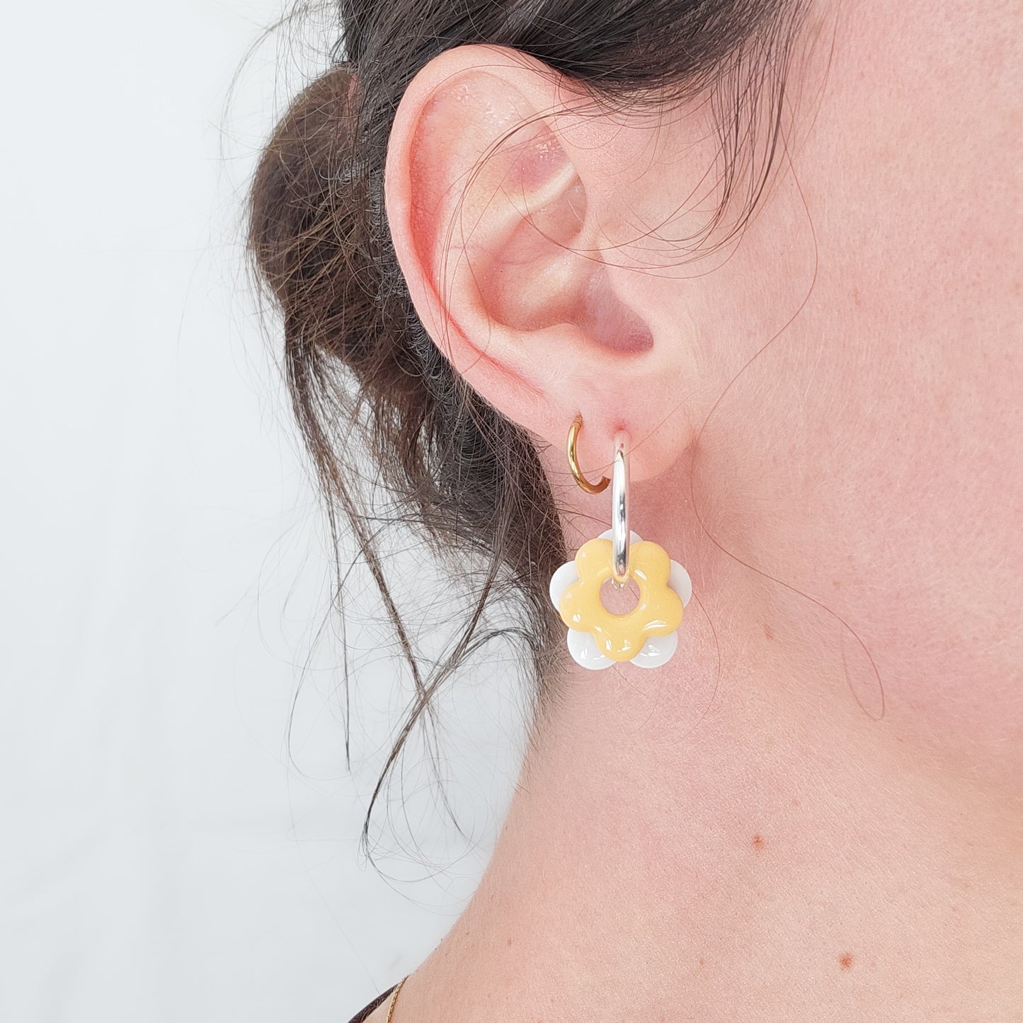 4 in 1 Flowers - Dangle Earrings