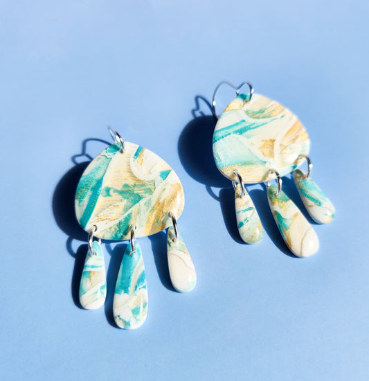 Ocean Breeze - Dangle Earrings