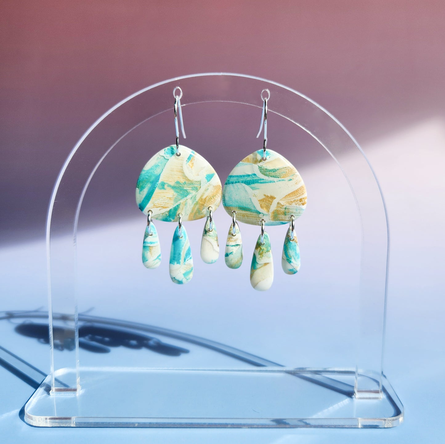 Ocean Breeze - Dangle Earrings