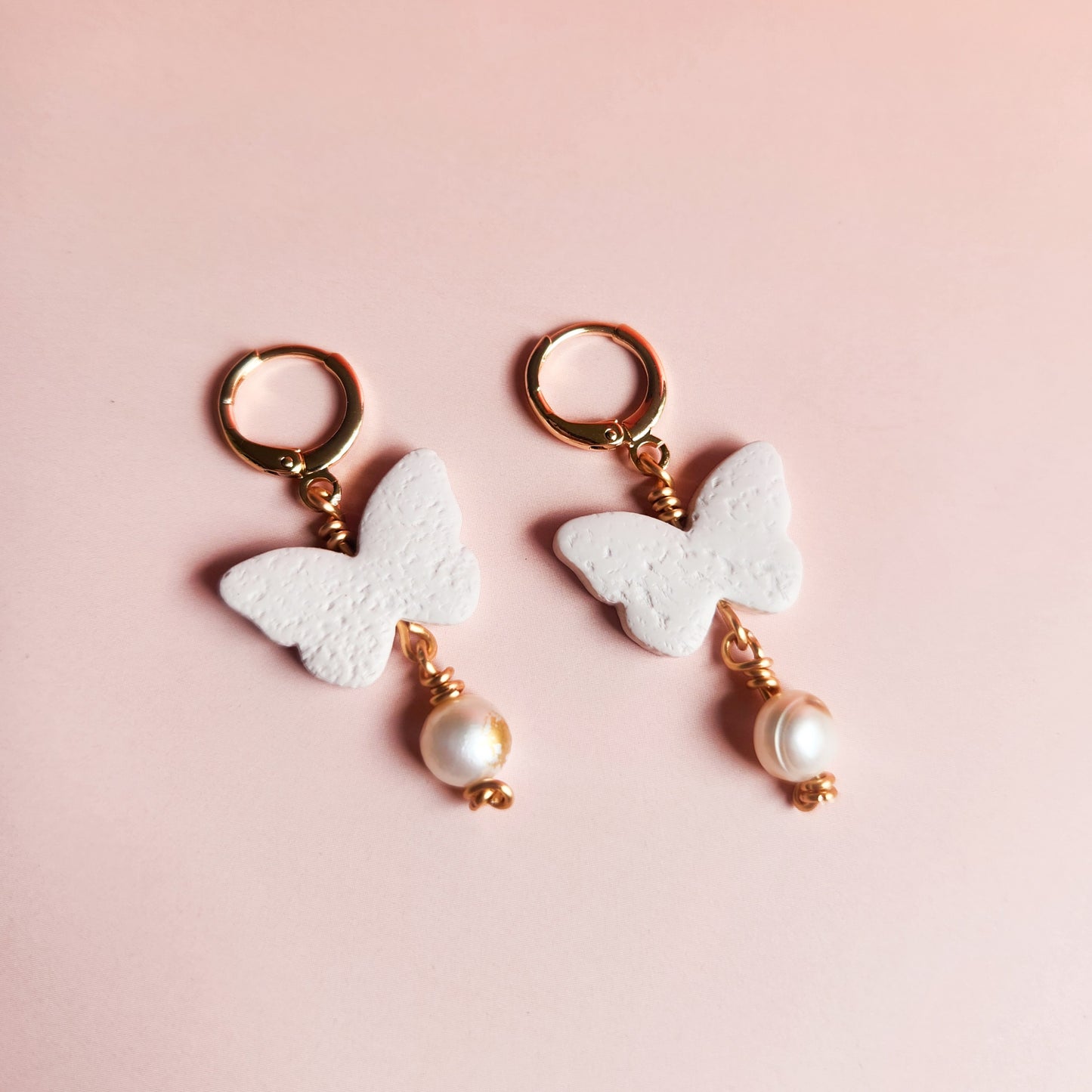 Sandy Butterfly - Dangle Earrings