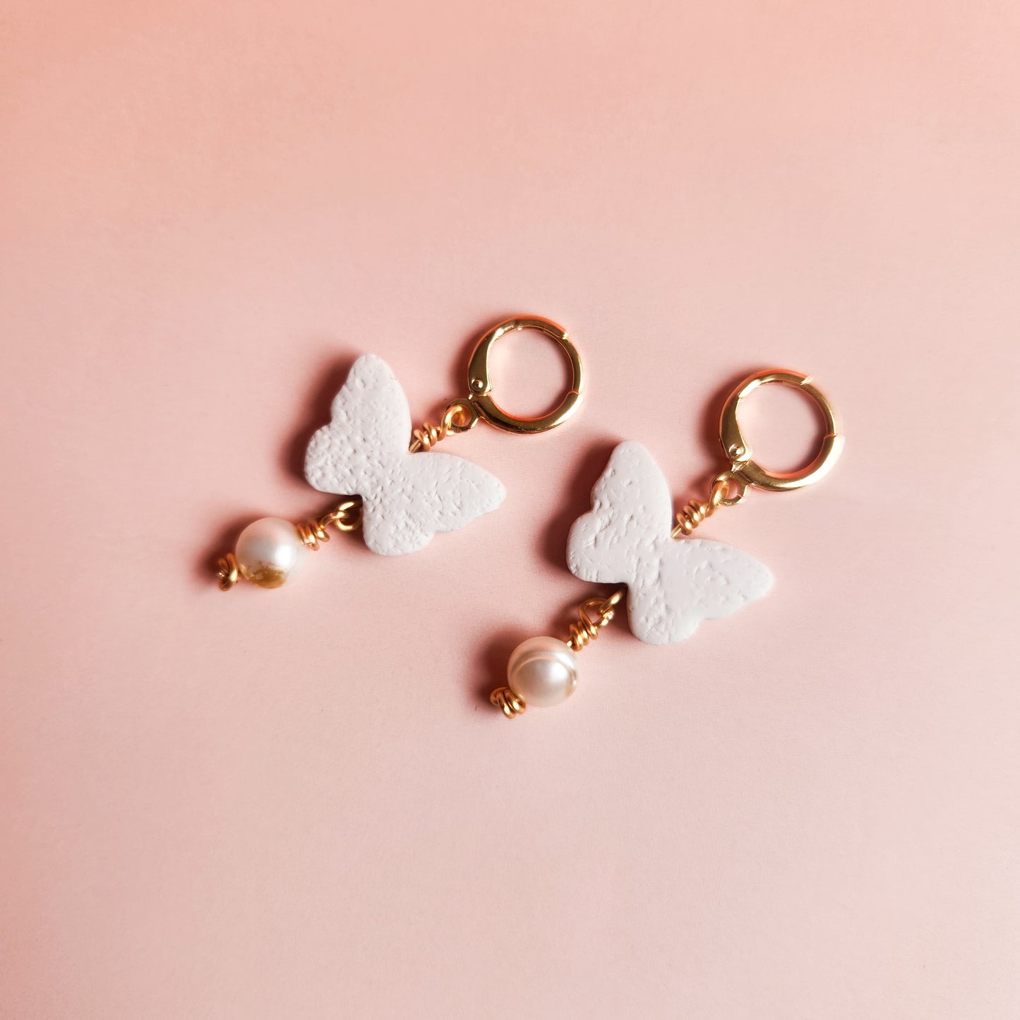 Sandy Butterfly - Dangle Earrings