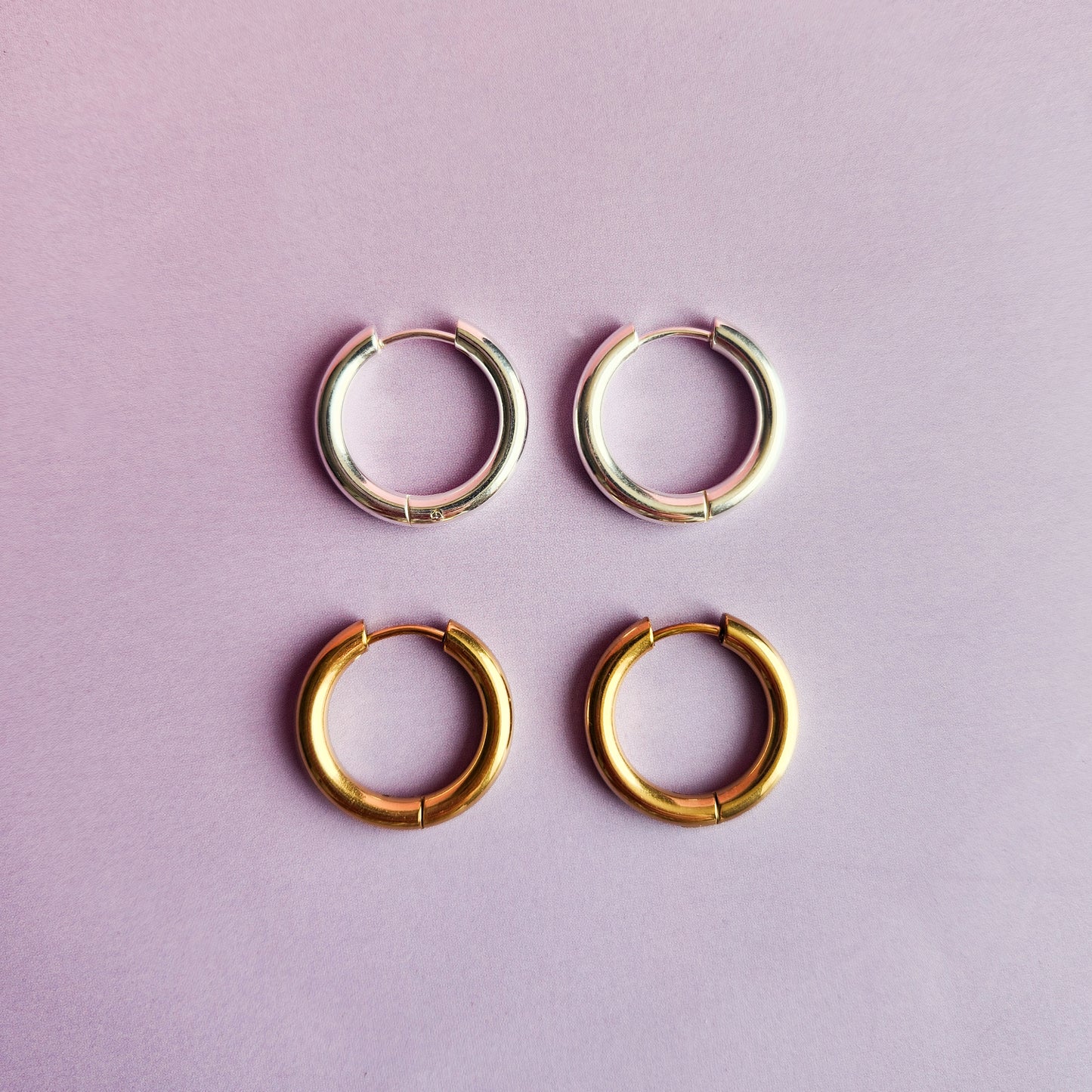 Organic Flower - Dangle Earrings