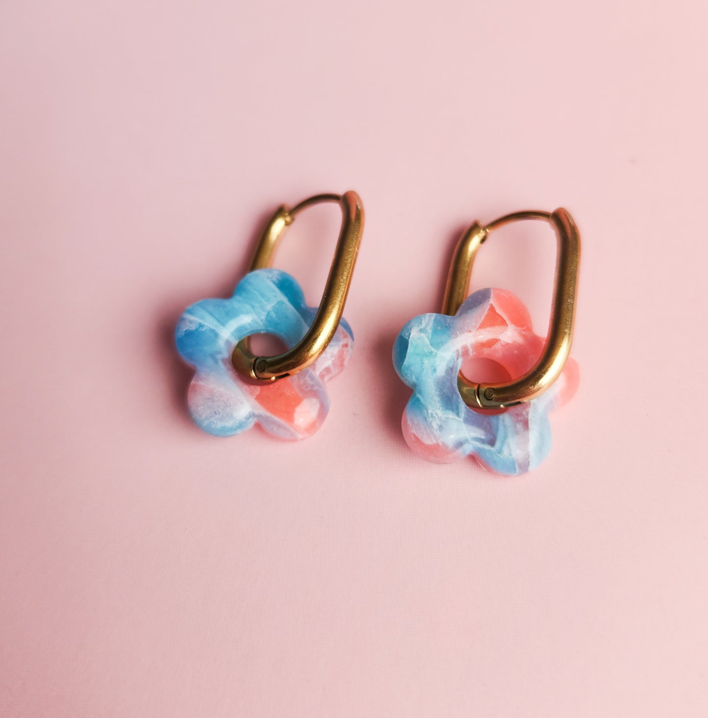 Flower Mix - Dangle Earrings