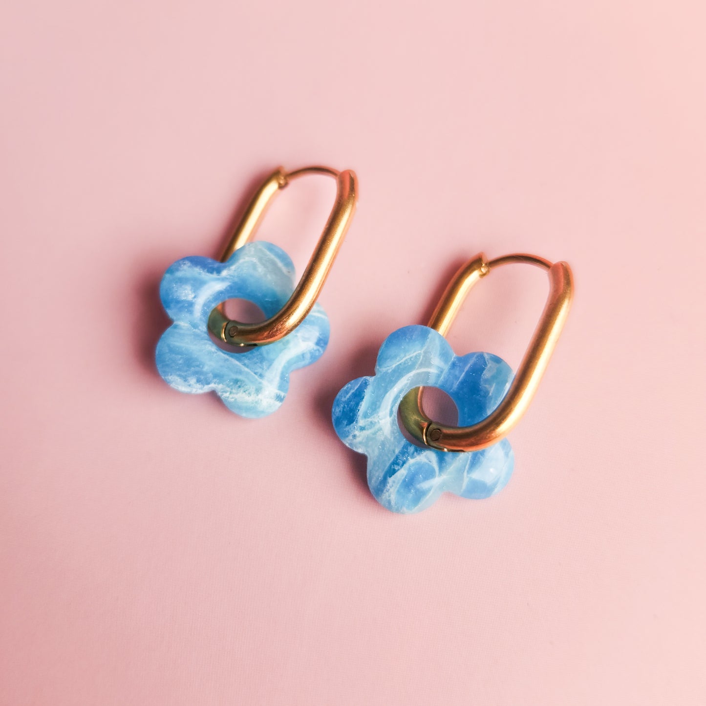 Flower Mix - Dangle Earrings