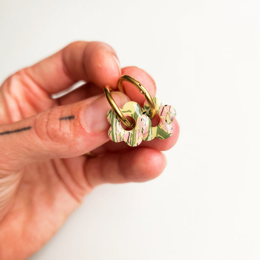 Juicy Flower Dangle Earrings