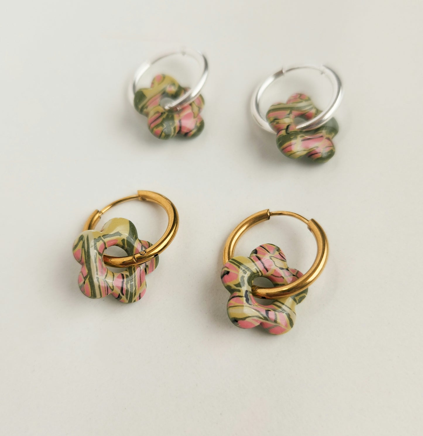 Juicy Flower Dangle Earrings