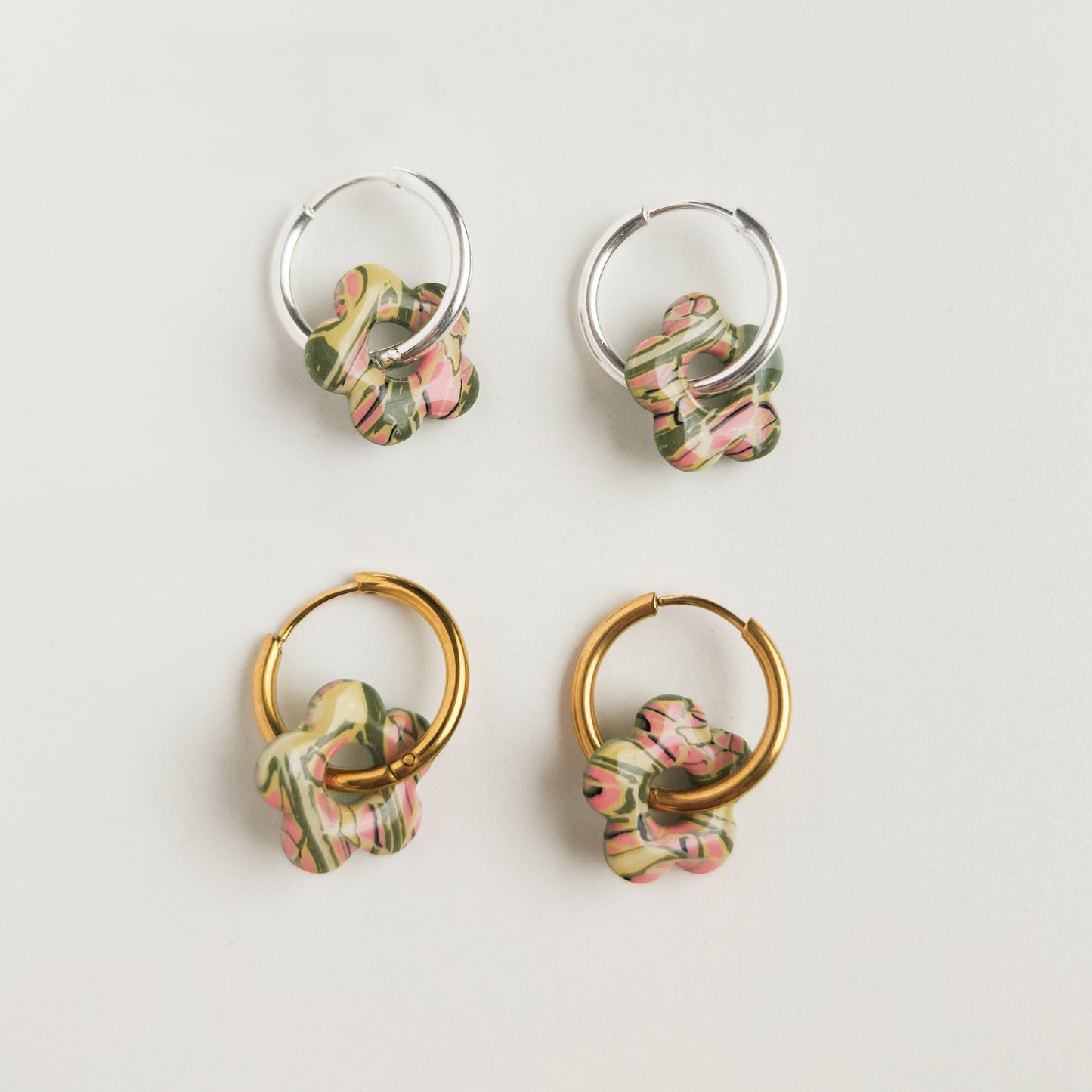 Juicy Flower Dangle Earrings