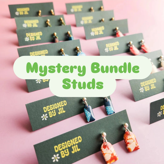 Mystery Bundle - 3 Pairs of Studs