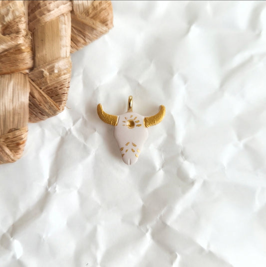 Country Cow Skull - Charms