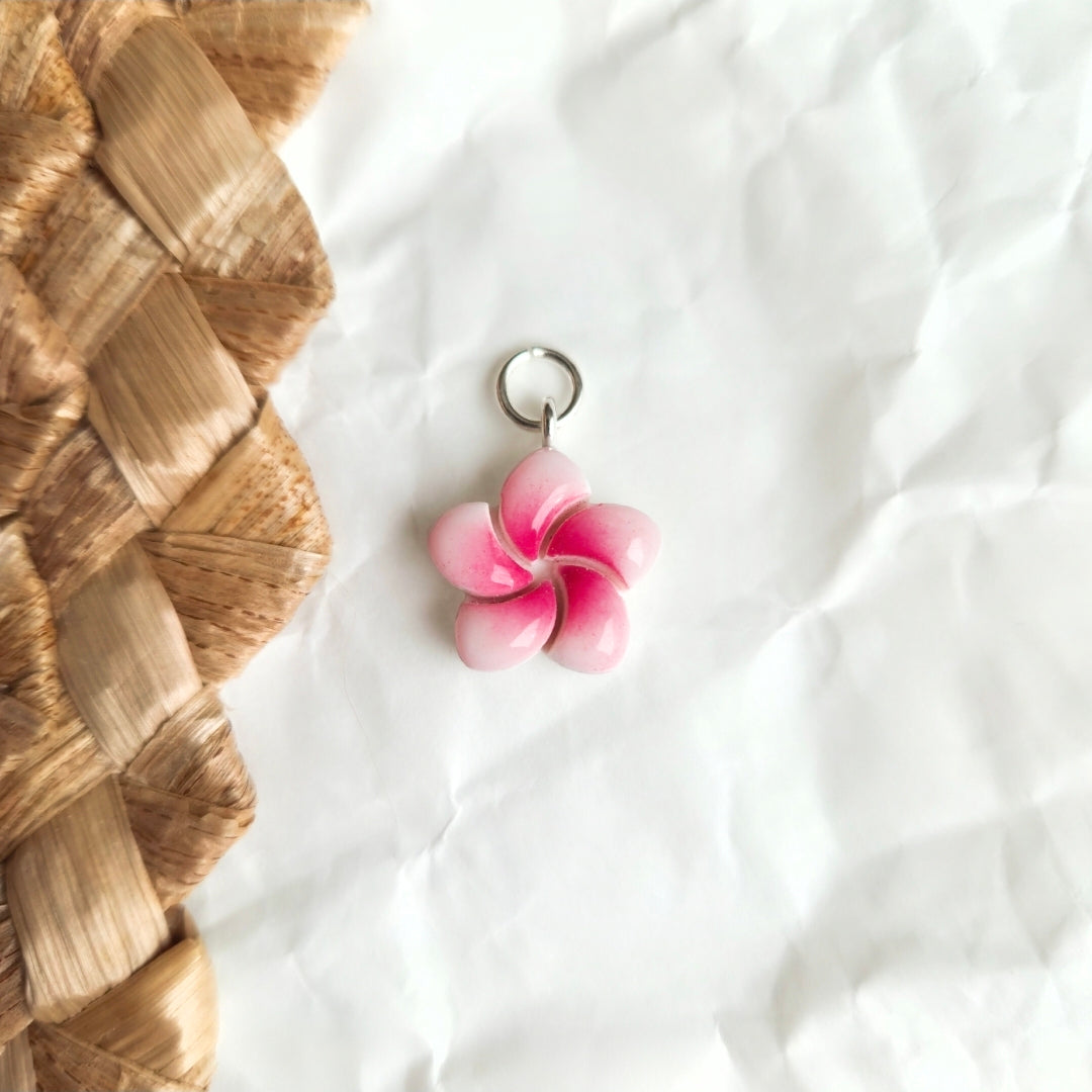 Pink Frangipani - Charms
