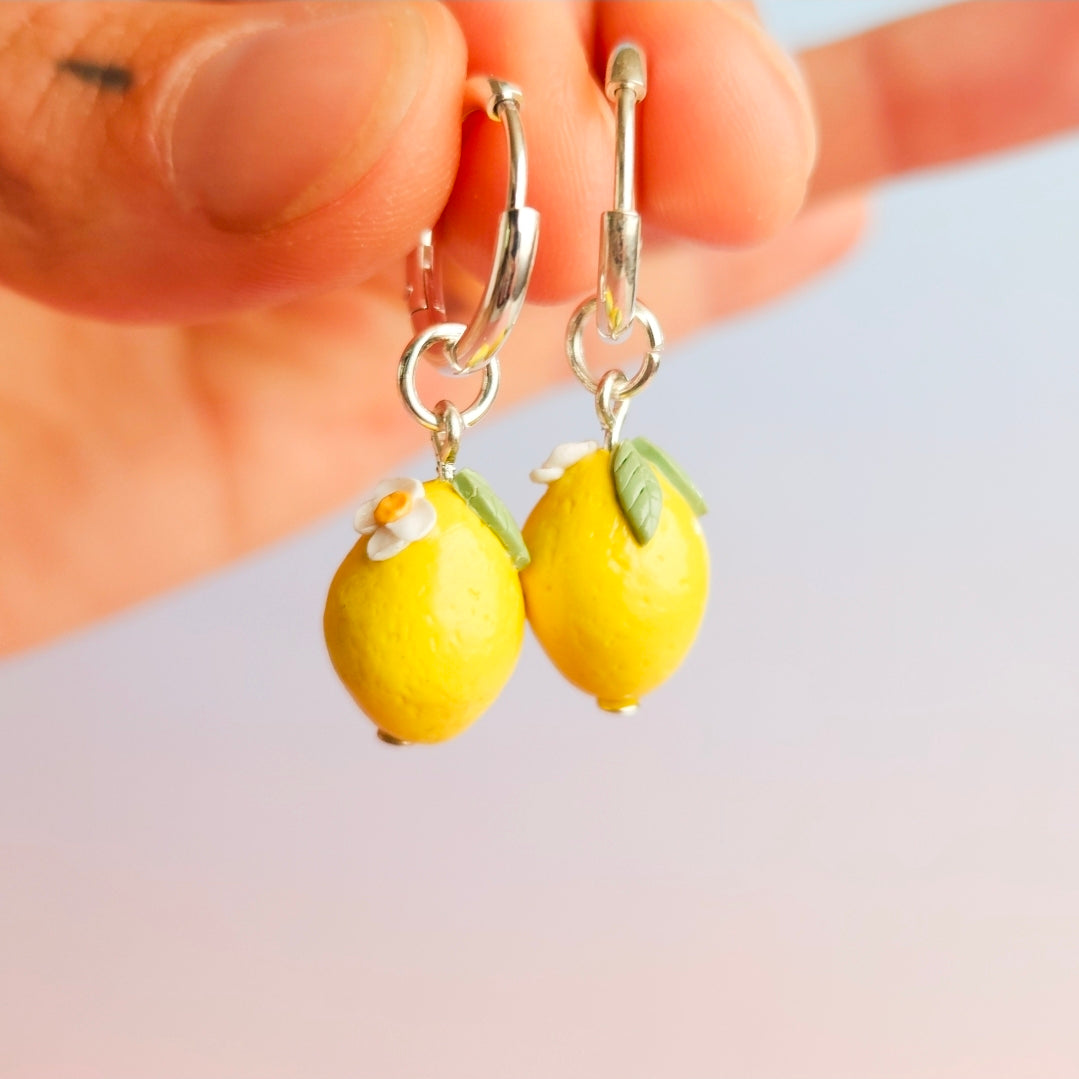 Lemon Squeezy- Dangle Earrings