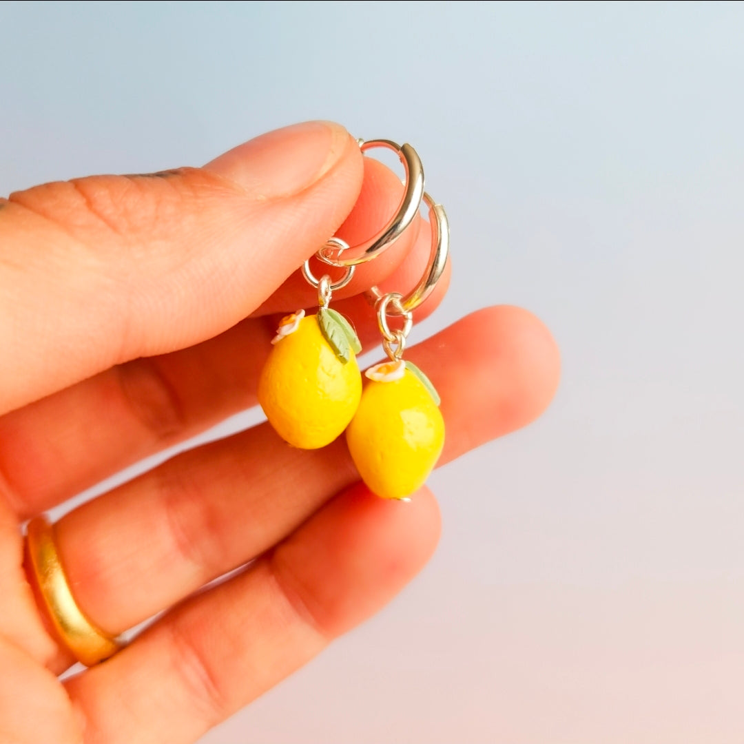 Lemon Squeezy- Dangle Earrings