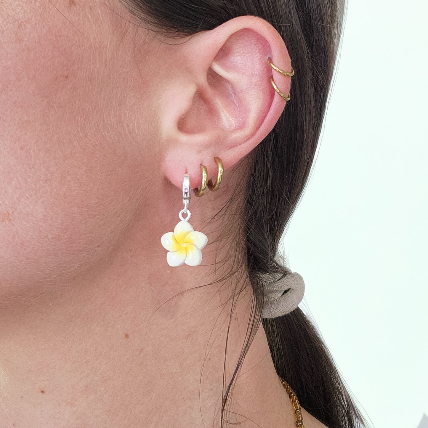 Frangipani - Dangle Earrings