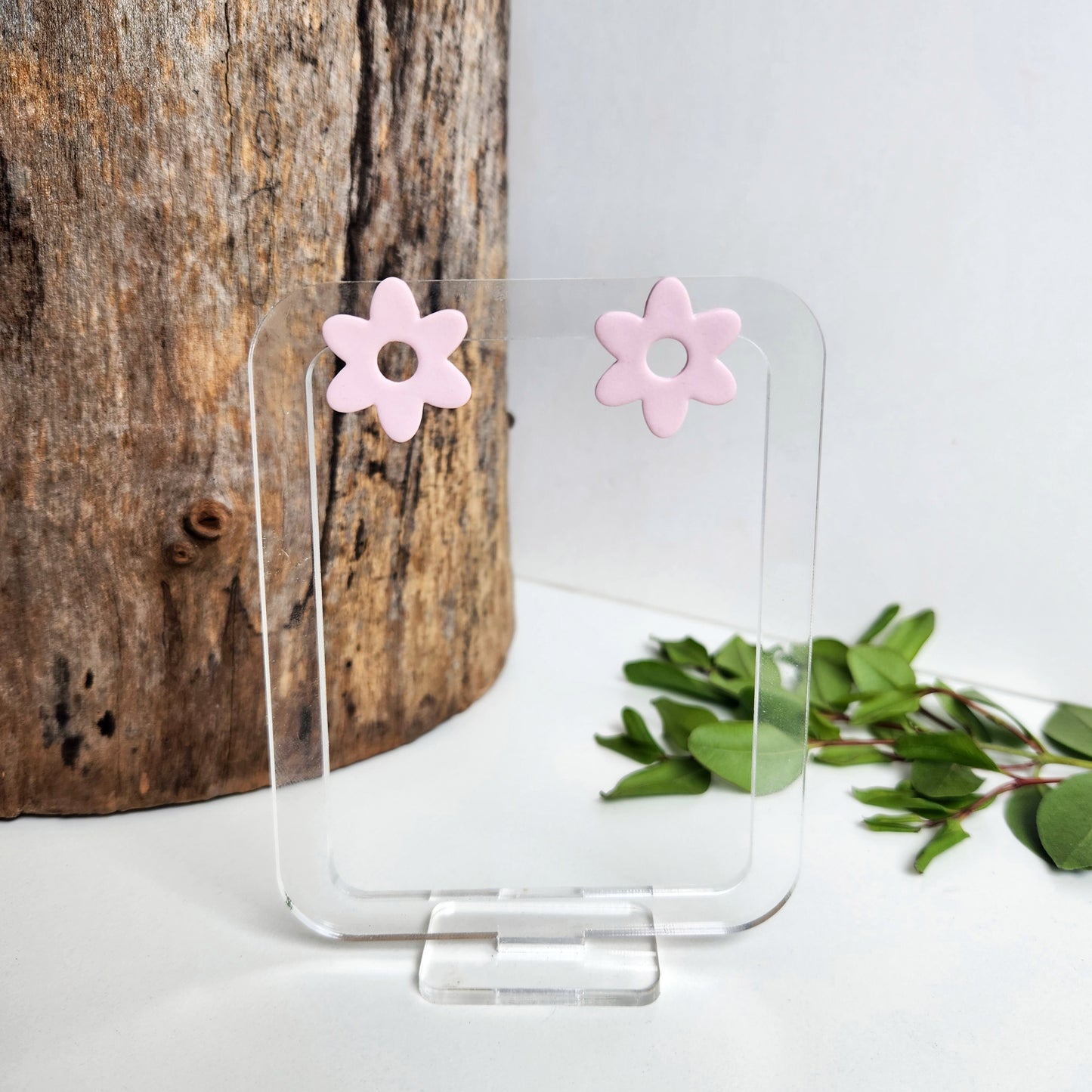 Pastel flowers medium - studs