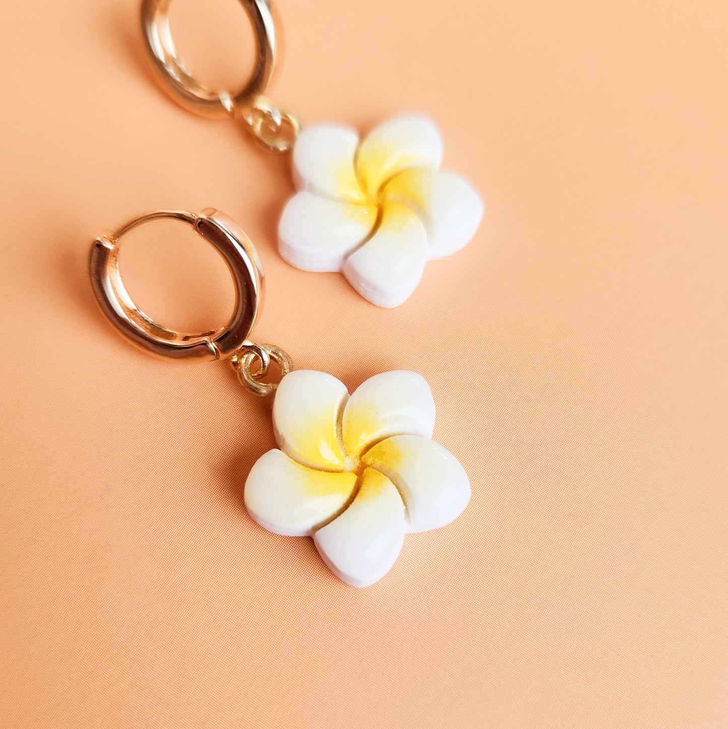 Frangipani - Dangle Earrings