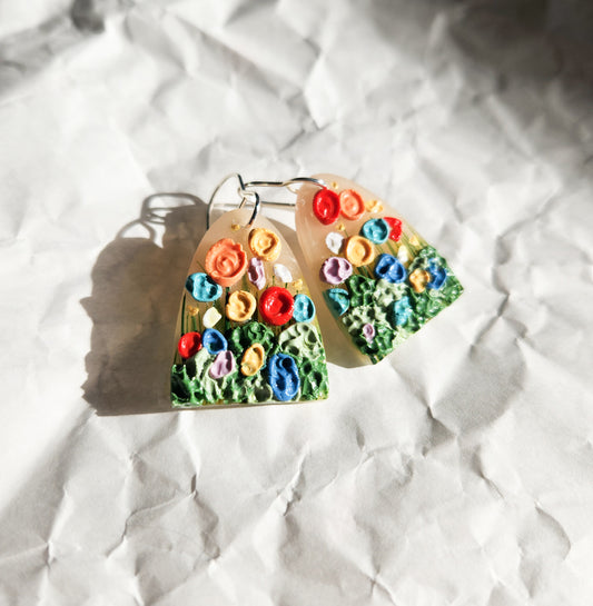 Garden -Dangle Earrings