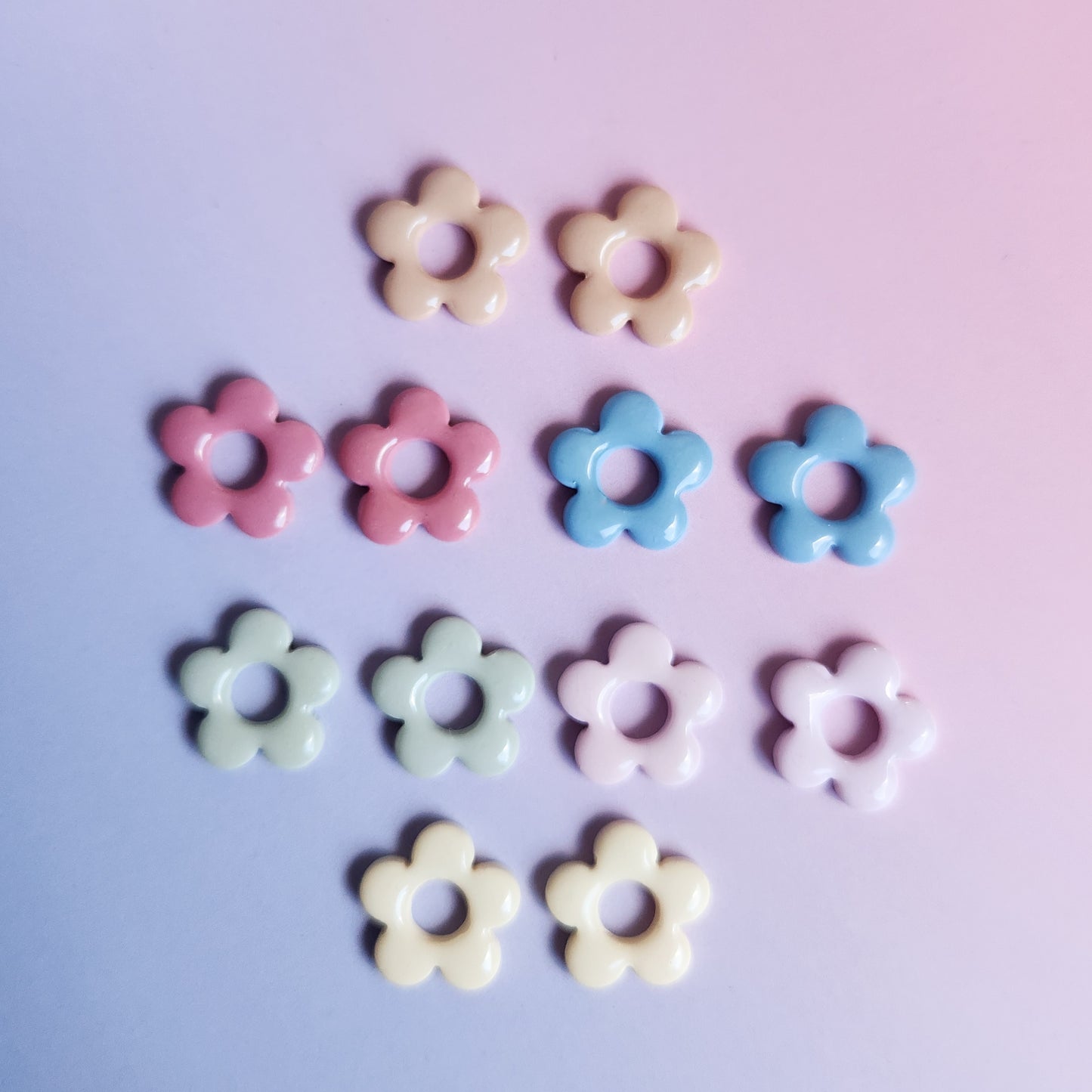 Pastel flowers